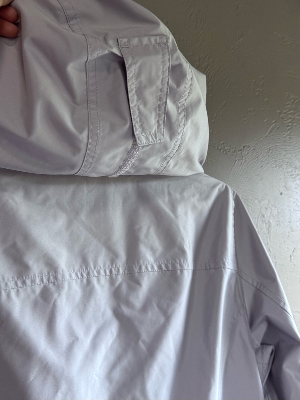 L.L.Bean Jacket Women’s M Regular Hooded Waterproof Lilac - Picture 12 of 14